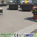 138x23mm coextrudé gris étanche wpc decking singapour